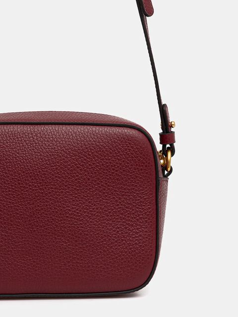 Coccinelle torebka skórzana kolor bordowy E1 MF6 15 02 01