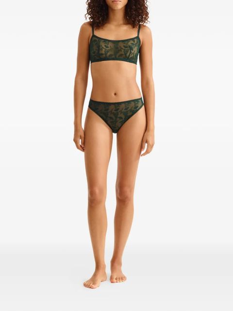 ERES floral-print bra - Green - zdjęcie produktu nr 2