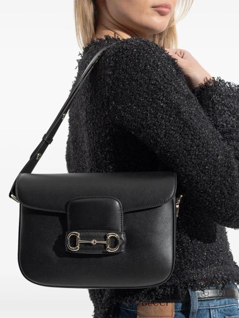 Gucci small Horsebit 1955 shoulder bag - Black - zdjęcie produktu nr 2