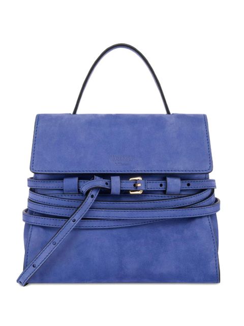 Moschino Tie Me tote bag - Blue - zdjęcie produktu nr 1