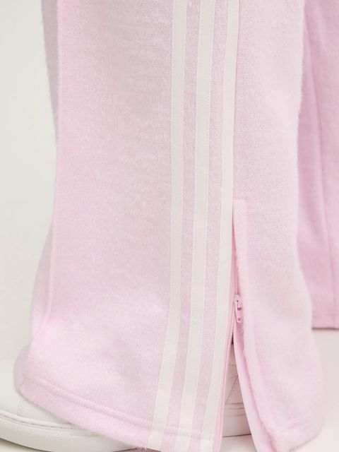 adidas Originals spodnie dresowe damskie kolor różowy z aplikacją KS7807