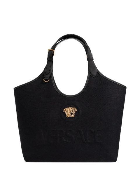 Versace Medusa-appliqué tote bag - Black - zdjęcie produktu nr 1