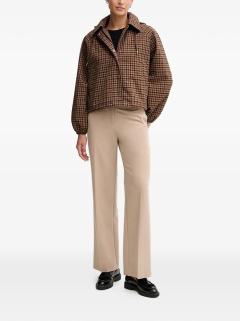 Barbour checked hooded jacket - Brown - zdjęcie produktu nr 2