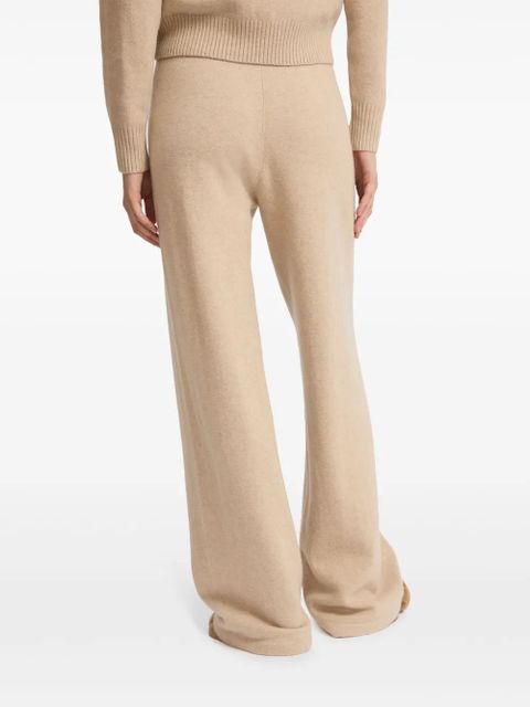 Yves Salomon knitted wide-leg trousers - Neutrals