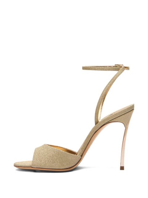 Casadei Blade heeled sandals - Gold
