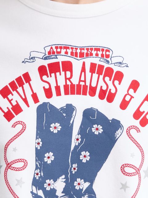 Levi's bluza bawełniana GRAPHIC HERITAGE CREW