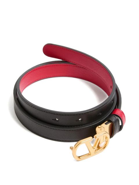 Valentino Garavani VLogo Signature reversible belt - Black - zdjęcie produktu nr 2