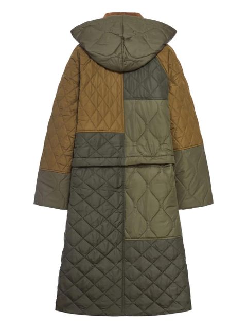 Barbour Cookston quilted single-breasted coat - Green - zdjęcie produktu nr 2
