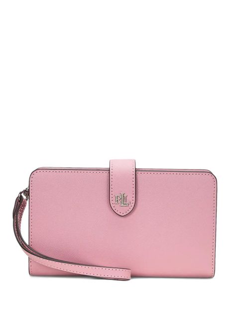 Lauren Ralph Lauren logo-appliqué wallet - Pink - zdjęcie produktu nr 1