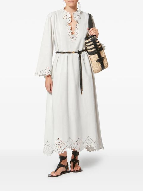 MARANT ÉTOILE Tianny midi dress - White - zdjęcie produktu nr 2