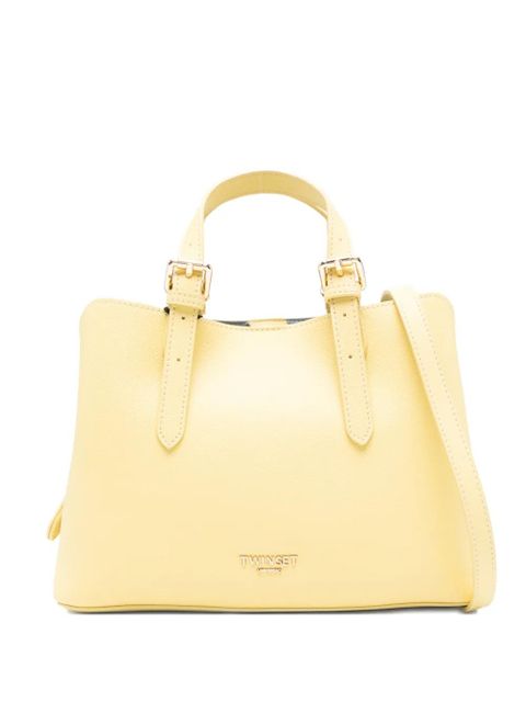 TWINSET buckle-detail tote bag - Yellow - zdjęcie produktu nr 1