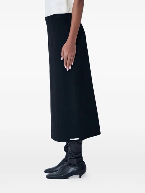 Sportmax slit midi skirt - Black - zdjęcie produktu nr 2