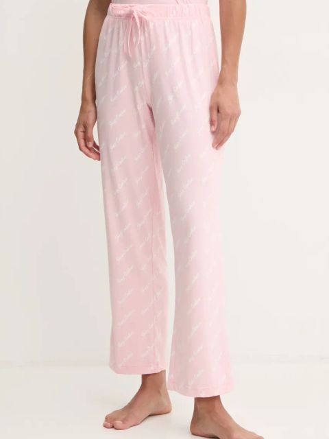 Juicy Couture piżama JUICY WISHES SHORTSLEEVE PYJAMA SET damska kolor różowy JCLPJ125663