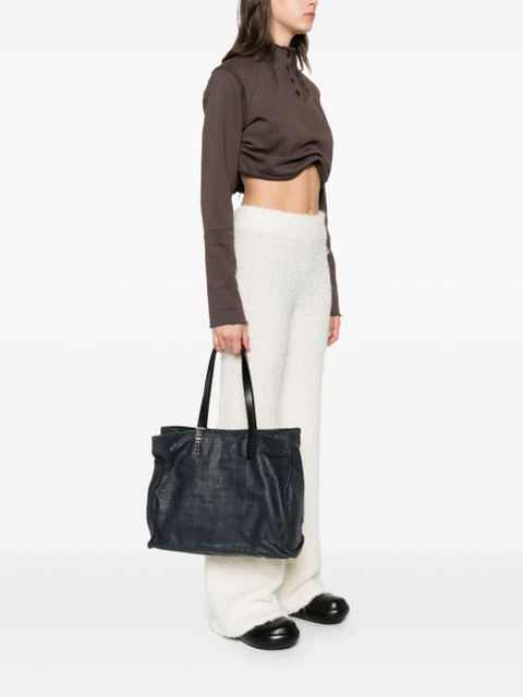 DRAGON DIFFUSION Check tote bag - Blue