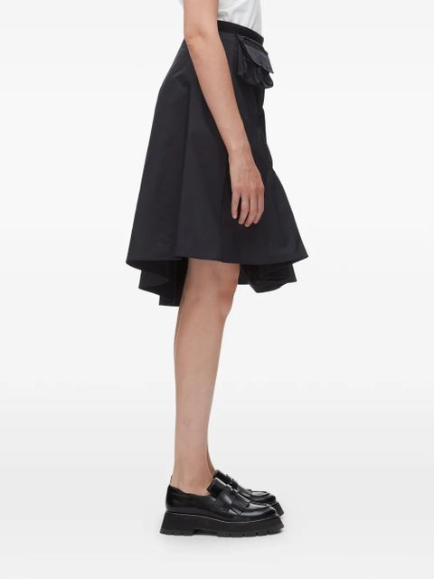 3.1 Phillip Lim ruffles pocket-detail asymmetric skirt - Blue