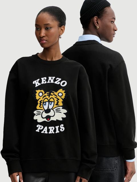 Kenzo bluza bawełniana x Verdy kolor czarny z aplikacją FF58SW2394MF.99J - zdjęcie produktu nr 1