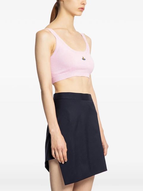 Vivienne Westwood Bea embroidered tank top - Pink - zdjęcie produktu nr 2
