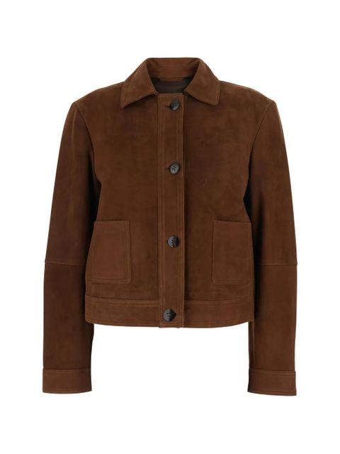 Max Mara MSTBAIA pocket button jacket - Brown - zdjęcie produktu nr 1