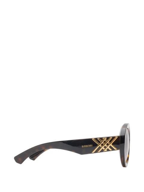 Burberry Heritage round sunglasses - Brown - zdjęcie produktu nr 2