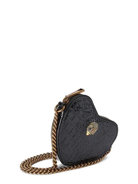 Kurt Geiger London torebka skórzana kolor czarny 9548400409 - zdjęcie produktu nr 2