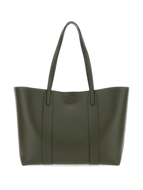 Mulberry Bayswater turnlock-fastening leather tote bag - Green
