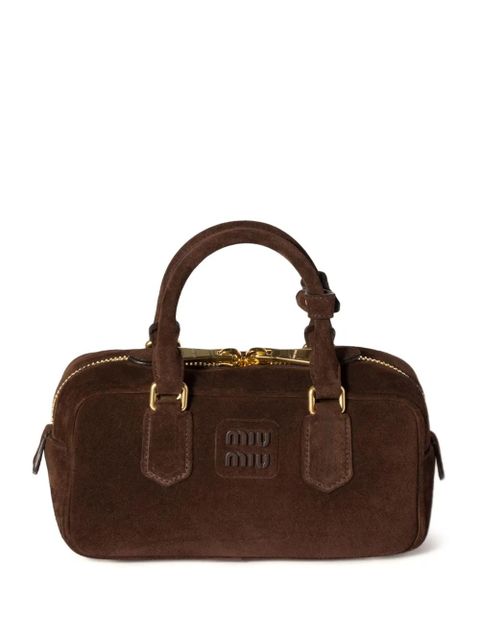 Miu Miu Arcadie padded tote bag - Brown - zdjęcie produktu nr 1