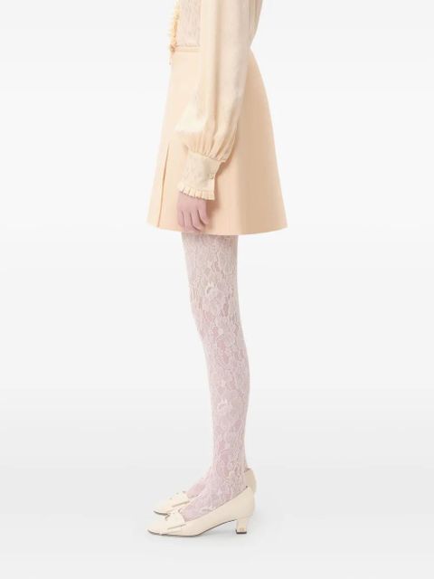 Valentino Garavani mini Crepe Couture skirt - Neutrals