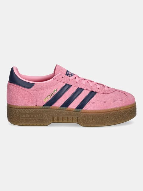 adidas Originals sneakersy zamszowe Handball Spezial Bold damskie kolor różowy IH9184 - zdjęcie produktu nr 2
