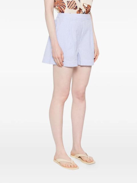 MC2 Saint Barth Amani striped shorts - Blue