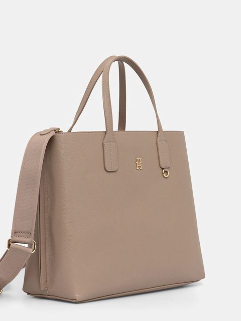 Tommy Hilfiger torebka kolor beżowy AW0AW17463 - zdjęcie produktu nr 2