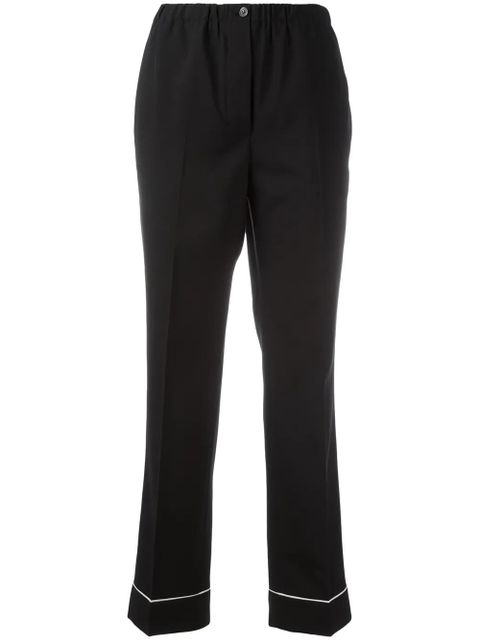 Prada cropped trousers - Black - zdjęcie produktu nr 1