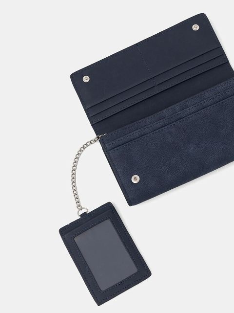 Desigual portfel SIERRA MARIONA damski kolor granatowy 25WAYP36