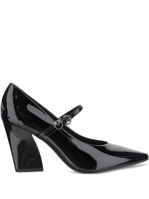 PINKO 80mm pointed-toe buckle pumps - Black - zdjęcie produktu nr 1