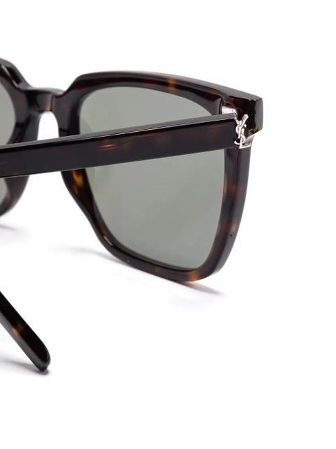 Saint Laurent Eyewear M146 sunglasses - Brown