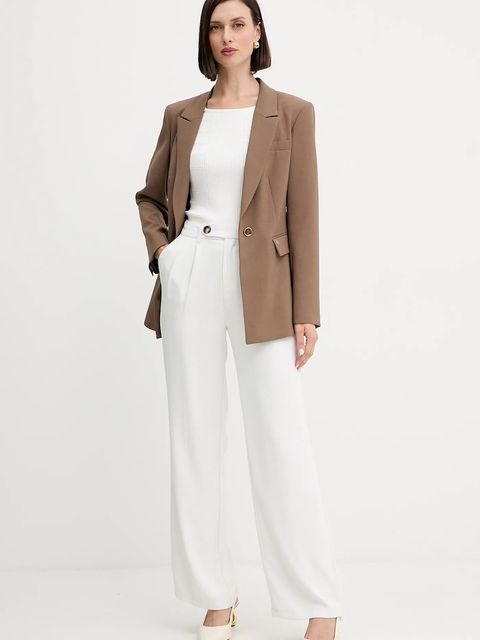 Guess top EVANGELINE damska kolor biały gładka W5YR12 Z0130 - zdjęcie produktu nr 2