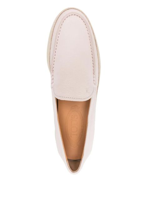 Tod's leather loafers - Pink