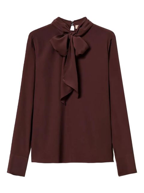 TWINSET bow-neck blouse - Red - zdjęcie produktu nr 1