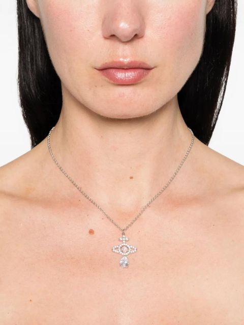 Vivienne Westwood Olympia necklace - Silver - zdjęcie produktu nr 2