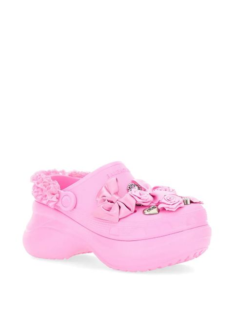 Balenciaga roses bows mule - Pink - zdjęcie produktu nr 2