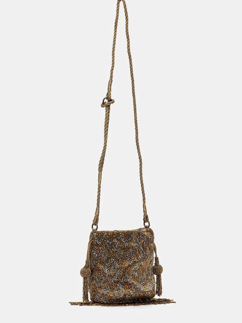 Hoss Intropia torebka kolor złoty 2052026