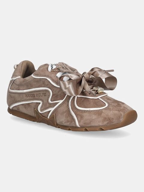 Naked Wolfe sneakersy zamszowe Adored damskie kolor beżowy Adored Mushroom Suede - zdjęcie produktu nr 1