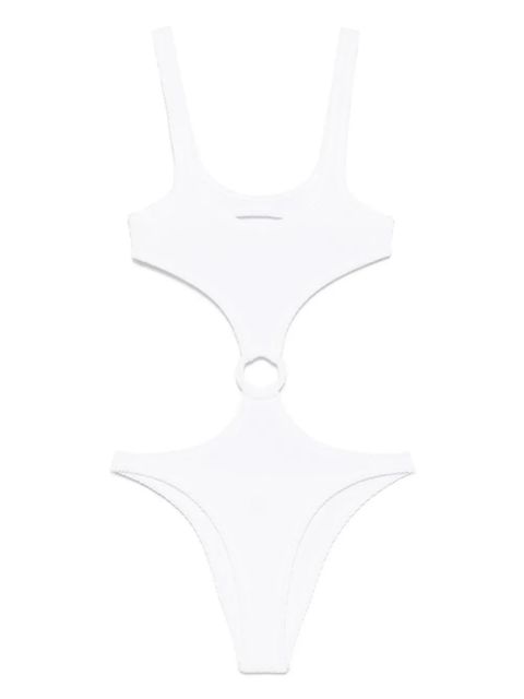 MC2 Saint Barth cut-out swimsuit - White - zdjęcie produktu nr 1