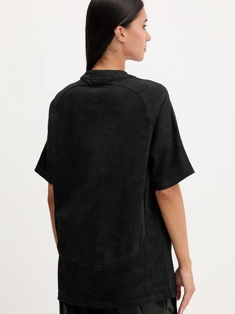 adidas Originals t-shirt bawełniany Rhinestone Tee damski kolor czarny KF3113