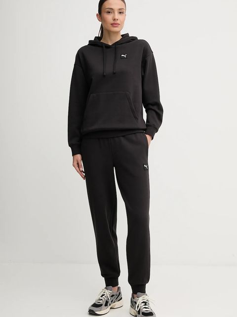 Puma dres damski kolor czarny 689346 - zdjęcie produktu nr 1