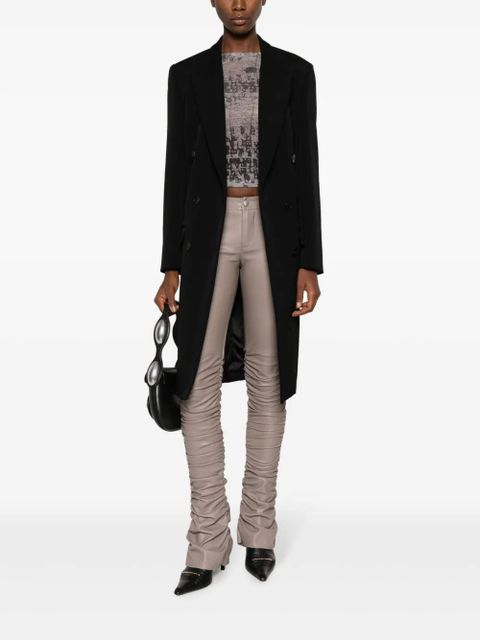 MISBHV Nirvana ruched skinny trousers - Grey - zdjęcie produktu nr 2