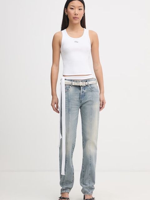 Diesel top damski bawełniany z elastanem T-ANKY-TAIL - zdjęcie produktu nr 1