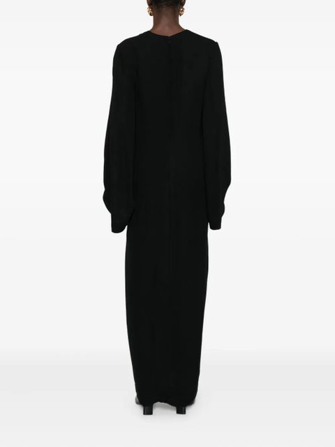 TOTEME bell-sleeve dress - Black