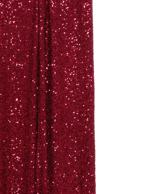MC2 Saint Barth Lucette sequin-embellishment trousers - Red - zdjęcie produktu nr 2