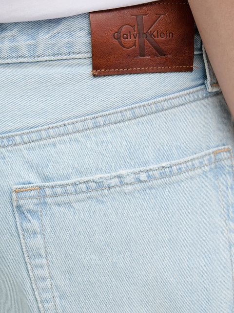 Calvin Klein Jeans jeansy damskie kolor niebieski LV047D835G