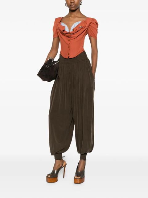 Vivienne Westwood button draped knitwear - Orange - zdjęcie produktu nr 2